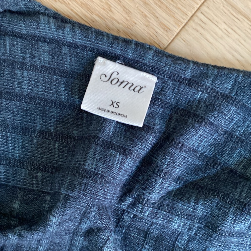 Soma | Green Duster Cardigan - Picture 3 of 4